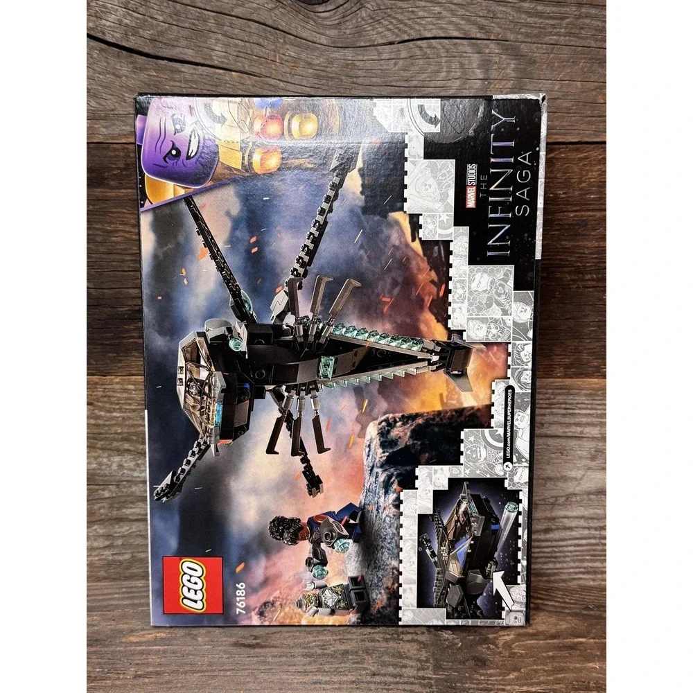 LEGO 76186 Black Panther Dragon Flyer Set NEW‎ Shuri Chitauri Marvel